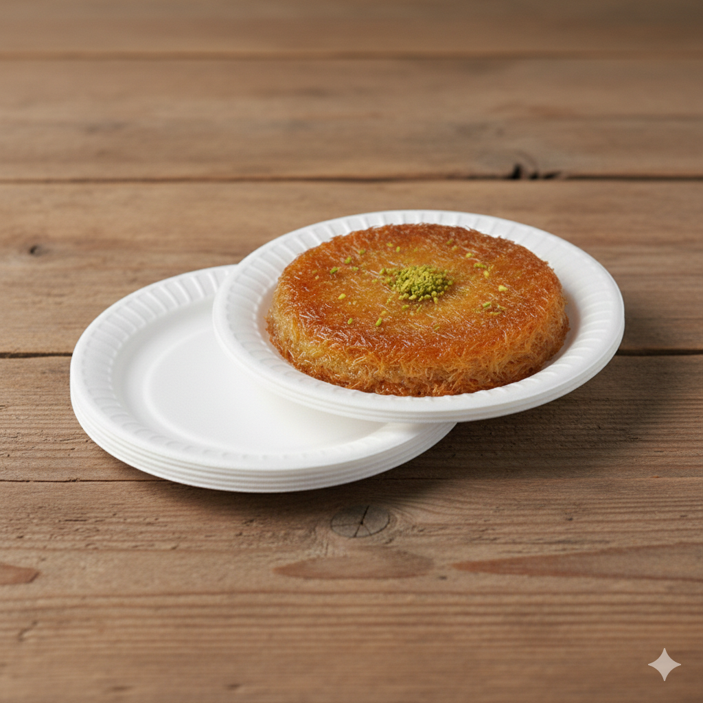 طبق دائري صغير